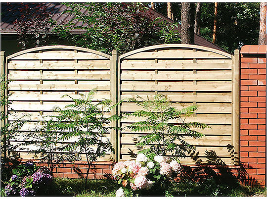 Showood Wooden Fence Panel in Beige Color 1.2x1.8m
