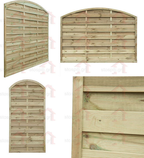 Showood Wooden Fence Panel in Beige Color 1.2x1.8m