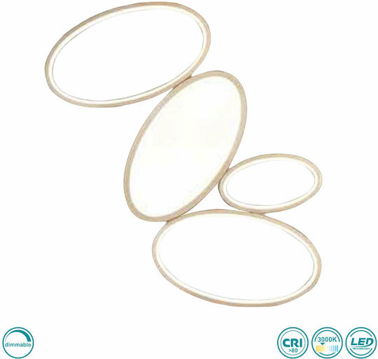 Ondaluce Rice Ceiling Light 79cm LED Ondaluce Rice Ceiling Light 79cm LED