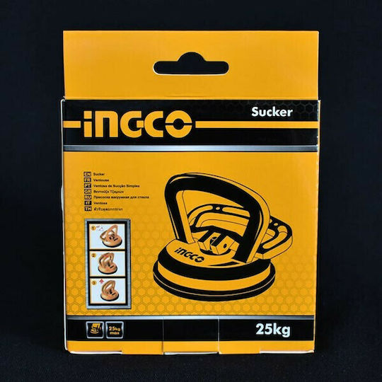 Ingco ABS Single Work Suction Cup 115mm with Max Lifting Weight 25kg