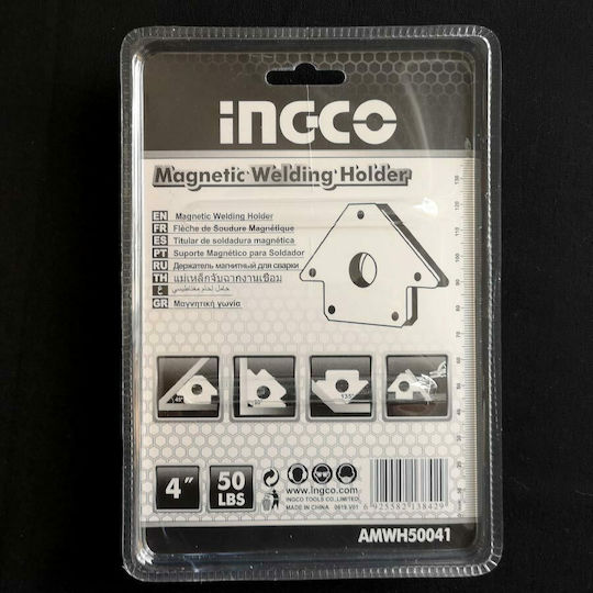 Ingco AMWH50041 Ъгъл на заваряване с магнитна способност 23кг & ъгли 135° / 45° / 90°