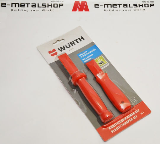 Wurth Răzuitoare de Lucru cu Mâner de Plastic 2buc