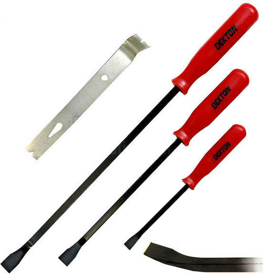 Dekton Brechstangen Allgemeiner Gebrauch 4 Stück DT10830 Handwerkzeug-Set 4Stück