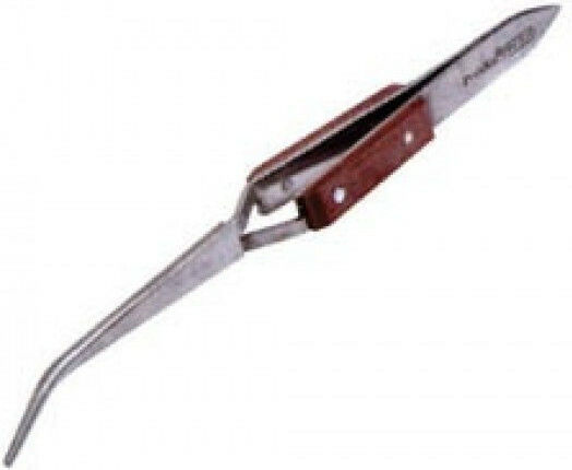 Proskit Προσέλα Μαγνητική με Γυριστή Μύτη 160mm 1PK-117T Εργαλείο Χειρός με Ξύλινη Λαβή
