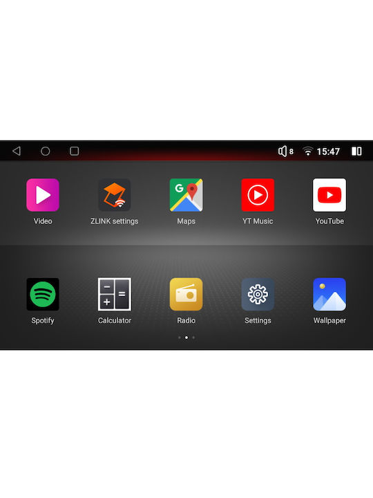 Lenovo Автомобилна Аудио Система (Блутут/USB/AUX/WiFi/GPS/Apple-Carplay/Android-Auto/CD) с Тъчскрийн 9"