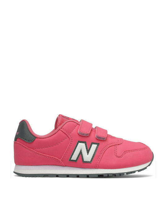 500 Kids Sneakers with Scratch Fuchsia