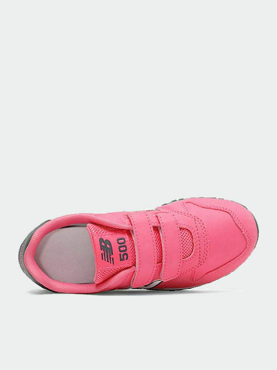 500 Kids Sneakers with Scratch Fuchsia