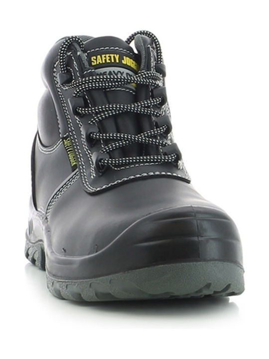 Safety Jogger Eos Waterproof Boots Safety Black S3 with Certification SRC
