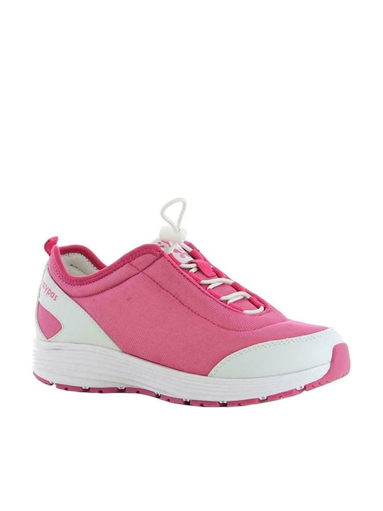 Oxypas Maud Low Work Pink OB with Certification SRA,SRC