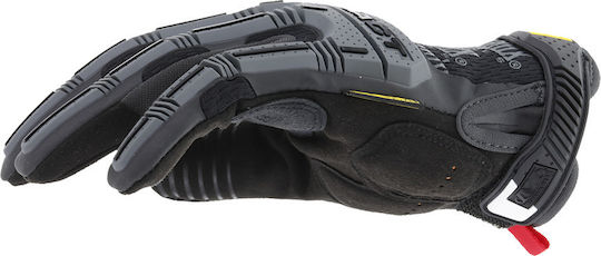 Mechanix Wear M-Pact Gloves for Work Red Synthetic Leather 1pcs