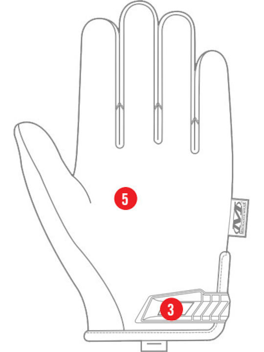 Mechanix Wear The Original Men's Motocross Gloves Black