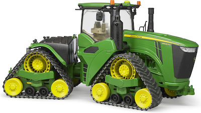 Bruder John Deere 9620rx With Track Belts Tractor pentru 3++ Ani 04055