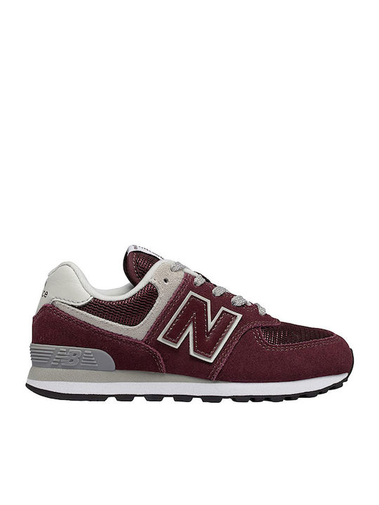 574 Classic Kids Sneakers Burgundy