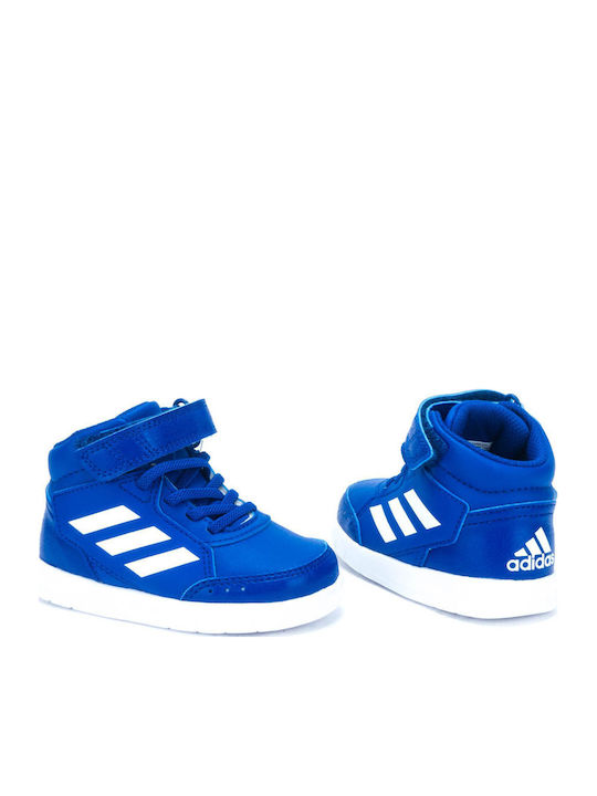 Altasport Mid EL Kinder Sneakers Hoch mit Klettverschluss Blau