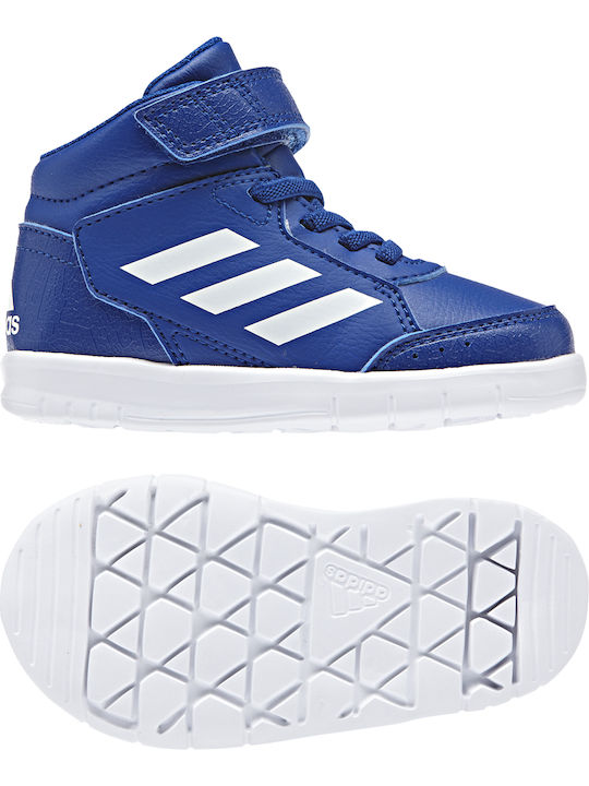 Altasport Mid EL Kinder Sneakers Hoch mit Klettverschluss Blau