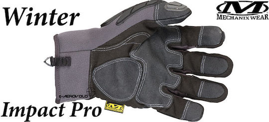 Mechanix Wear Winter Impact Pro Waterproof Перчатки за работа Work Gloves Сив Полиестер 1бр