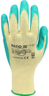 Yato Γάντια Εργασίας Cotton/Latex