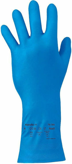 Ansell AlphaTec® 79-700 Γάντια Εργασίας Γαλάζια Νιτριλίου