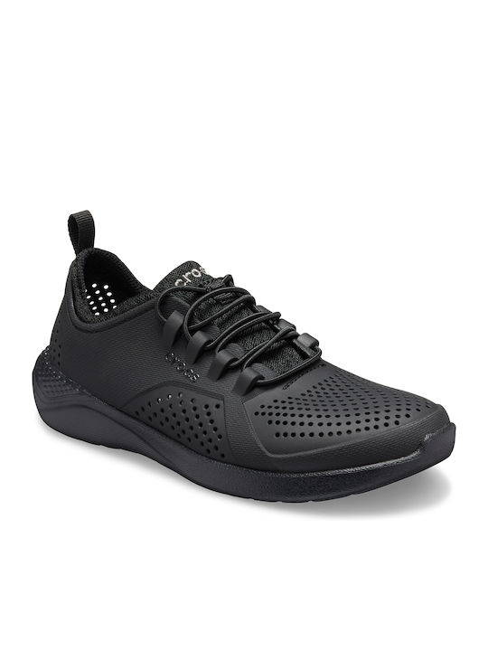 Literide Pacer K Детски маратонки Low Анатомични Slip-on Черни