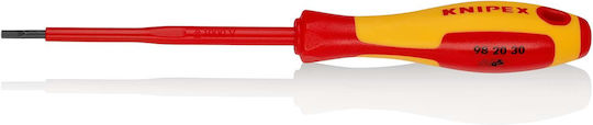 Knipex Electrician Screwdriver 1000V Dwarf Straight Size 3x25mm
