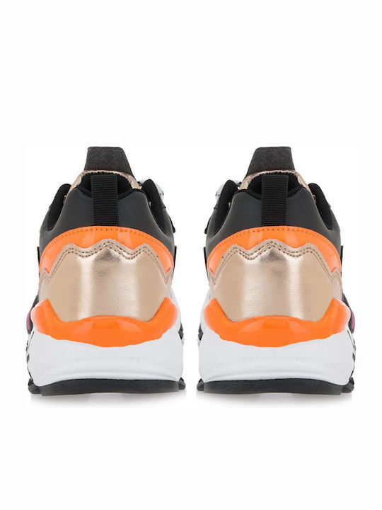 Παιδικά Sneakers Ανατομικά Μαύρα
