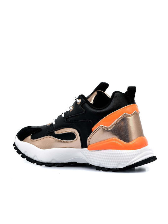 Παιδικά Sneakers Ανατομικά Μαύρα
