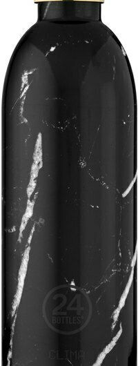 24Bottles Clima Μπουκάλι Θερμός Ανοξείδωτο BPA Free 850ml Μαύρο