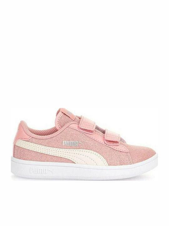 Smash Glitz Glam Παιδικά Sneakers με Σκρατς Ροζ