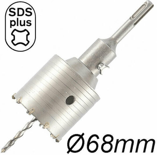 MTX Ποτηροκορώνα SDS Plus με Διάμετρο 68mm για Μπετό 1000gr