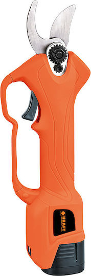 Kraft Pruning Shears Battery Brushless 16.8V 1x2.5Ah with Maximum Cutting Diameter 28mm in Carrying Case