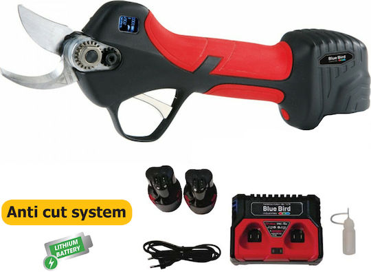 Blue Bird PS22-23 Baumschere Batterie Bürstenlos 12.6V 2x2Ah mit Maximalem Schnittdurchmesser 23mm