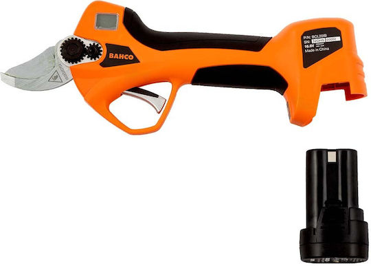 Bahco Pruning Shears Battery Brushless 14.4V 2x2.5Ah with Maximum Cutting Diameter 32mm