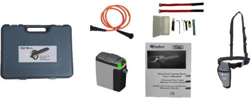 Volpi Ψαλίδι Κλαδέματος Brushless 44V με 1 Μπαταρία & Μέγιστη Διάμετρο Κοπής 30mm σε Βαλιτσάκι Μεταφοράς