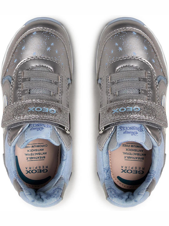 Todo Kids Sneakers Anatomic with Scratch Silver