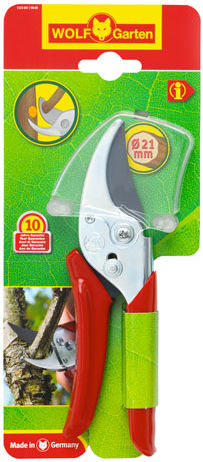 Wolf Garten Pruning Shears with Maximum Cutting Diameter 19mm