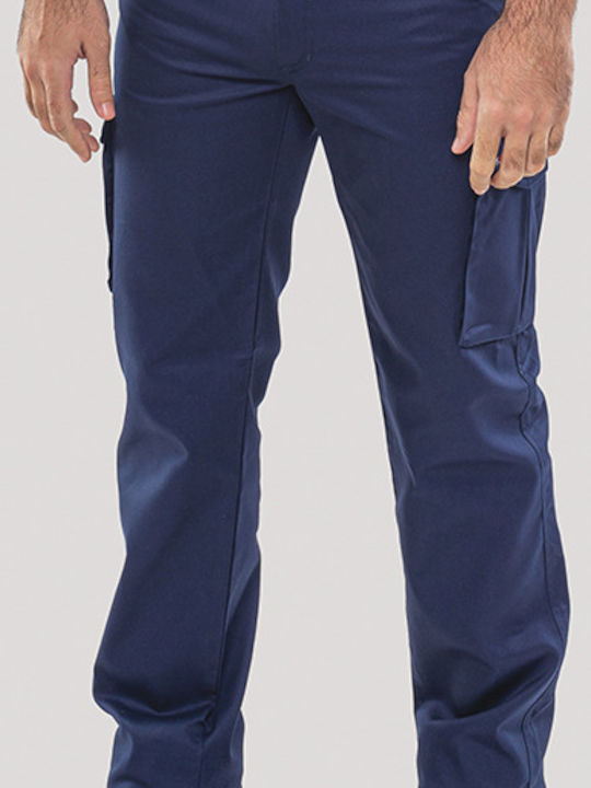 Axon Klassische Arbeitshose Marineblau