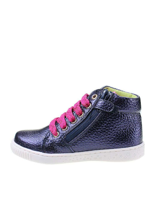 Kinder Sneakers Hoch Anatomisch Blau