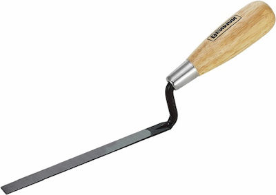 Benman Trowel Metallicό 175x10mm with Wooden Handle 70556