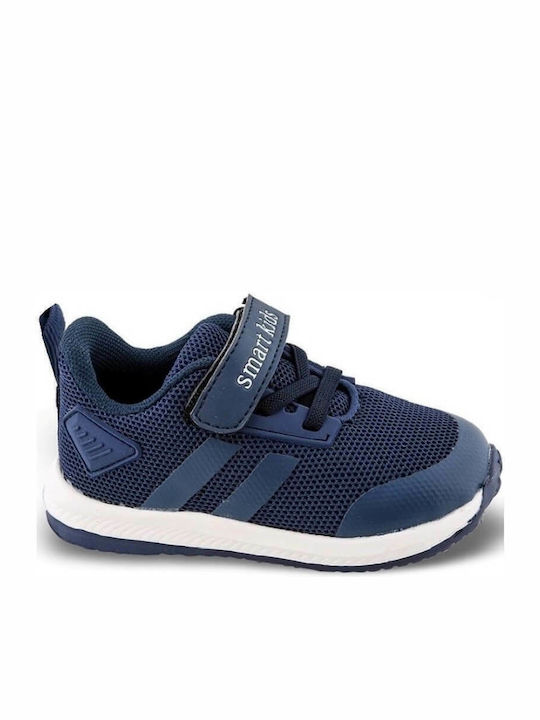 26-050 Kinder Sneakers mit Klettverschluss Marineblau