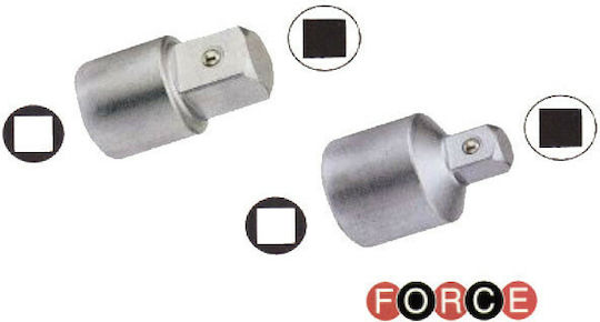 Force Adapter with Socket 1/2'' and Output 3/8''