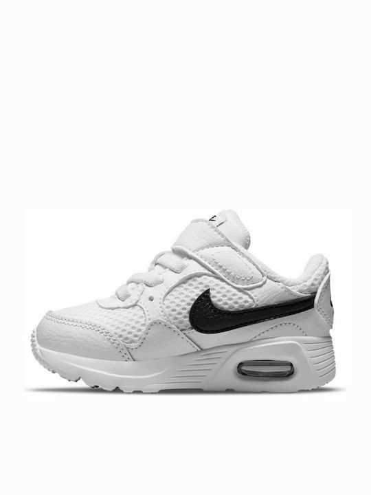 Air Max SC Παιδικά Sneakers με Σκρατς White / Black