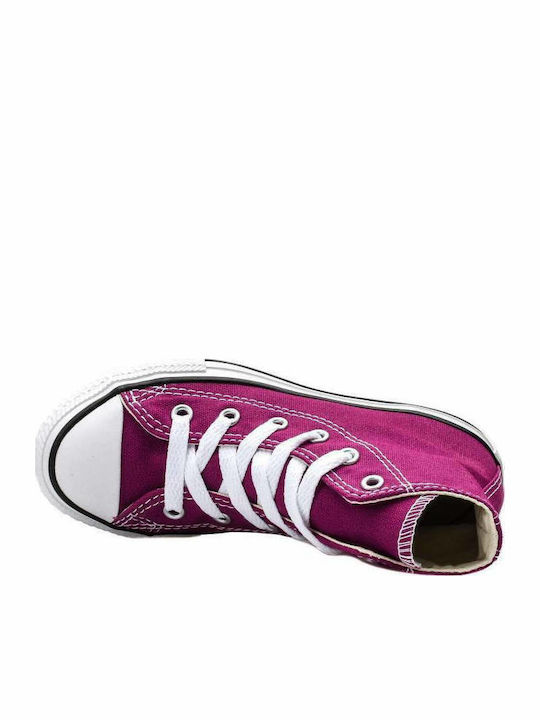 Chuck Taylor All Star All Star Chuck Taylor Hi Детски Маратонки High Лилави