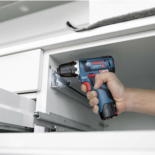 Bosch Комплект 2 Батерии за Инструменти Литиеви 12V Капацитет 2Ах със Зарядно GAL 12V-40