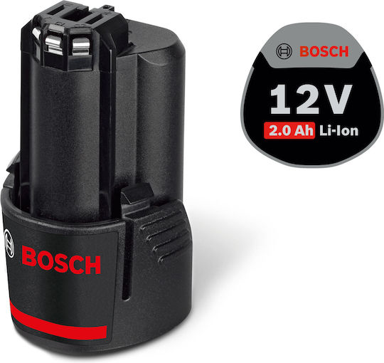 Bosch Комплект 2 Батерии за Инструменти Литиеви 12V Капацитет 2Ах със Зарядно GAL 12V-40
