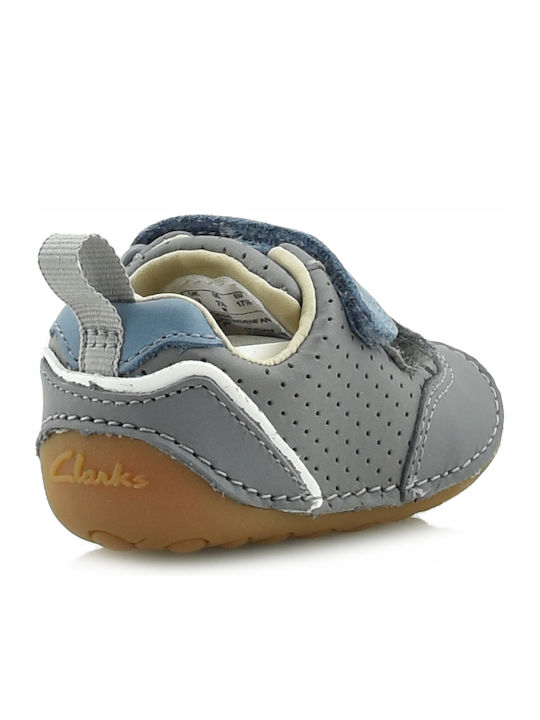 Kids Sneakers Tiny Dusk Anatomic with Scratch Gray