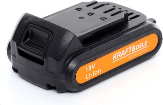 Kraft & Dele Μπαταρία Εργαλείου Λιθίου 18V με Χωρητικότητα 2Ah X-Series