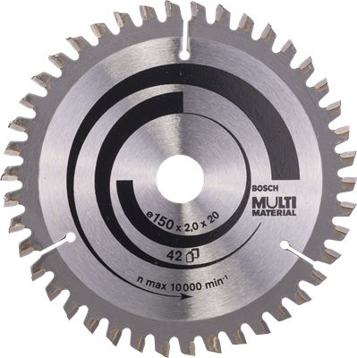 Bosch Δίσκος Κοπής Ξύλου με 96 Δόντια 254mm