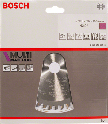 Bosch Πριονόδισκος Multi Material 254mm 2608640451 1τμχ | Skroutz.gr