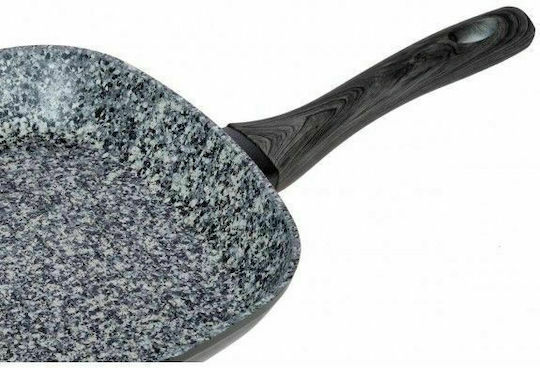 Cryspo Trio Granite Grătar din Aluminiu cu Strat de Piatră 28cm
