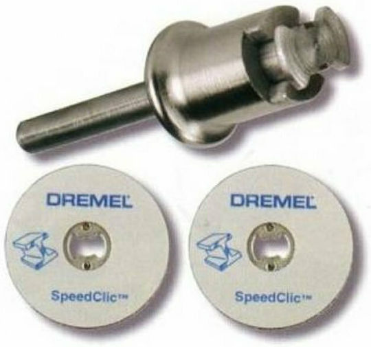 Dremel SC406 38.0mm Speedclic Starter Set Disc de tăiere Metalic 38mm 2buc